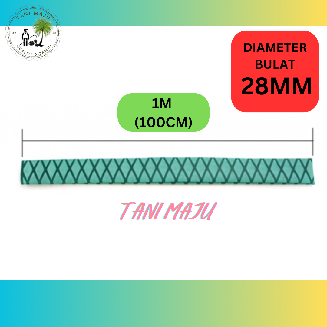 Hulu Pelindung / Heat Shrink Tube / Hulu Sarung / 6 COLOUR / 28MM, 30MM, 35MM (269)