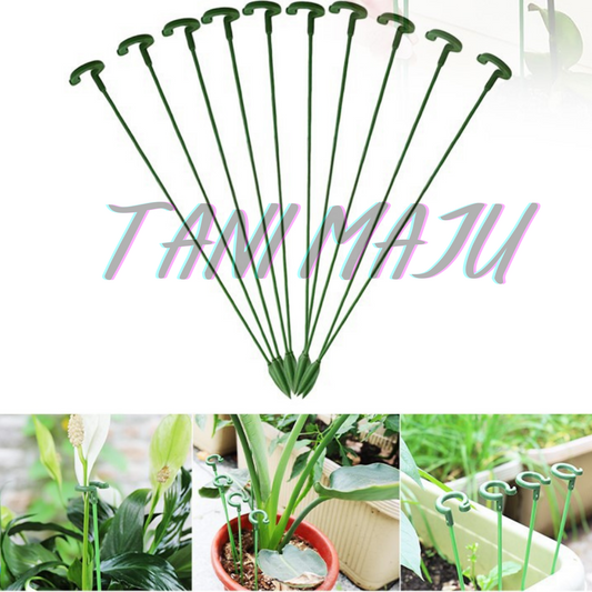 Flower Plant Metal Support Stand Bonsai Stake Backyard  /Garden Tool  Support Ring Climbing Plant Stick Pole (Model 167)
