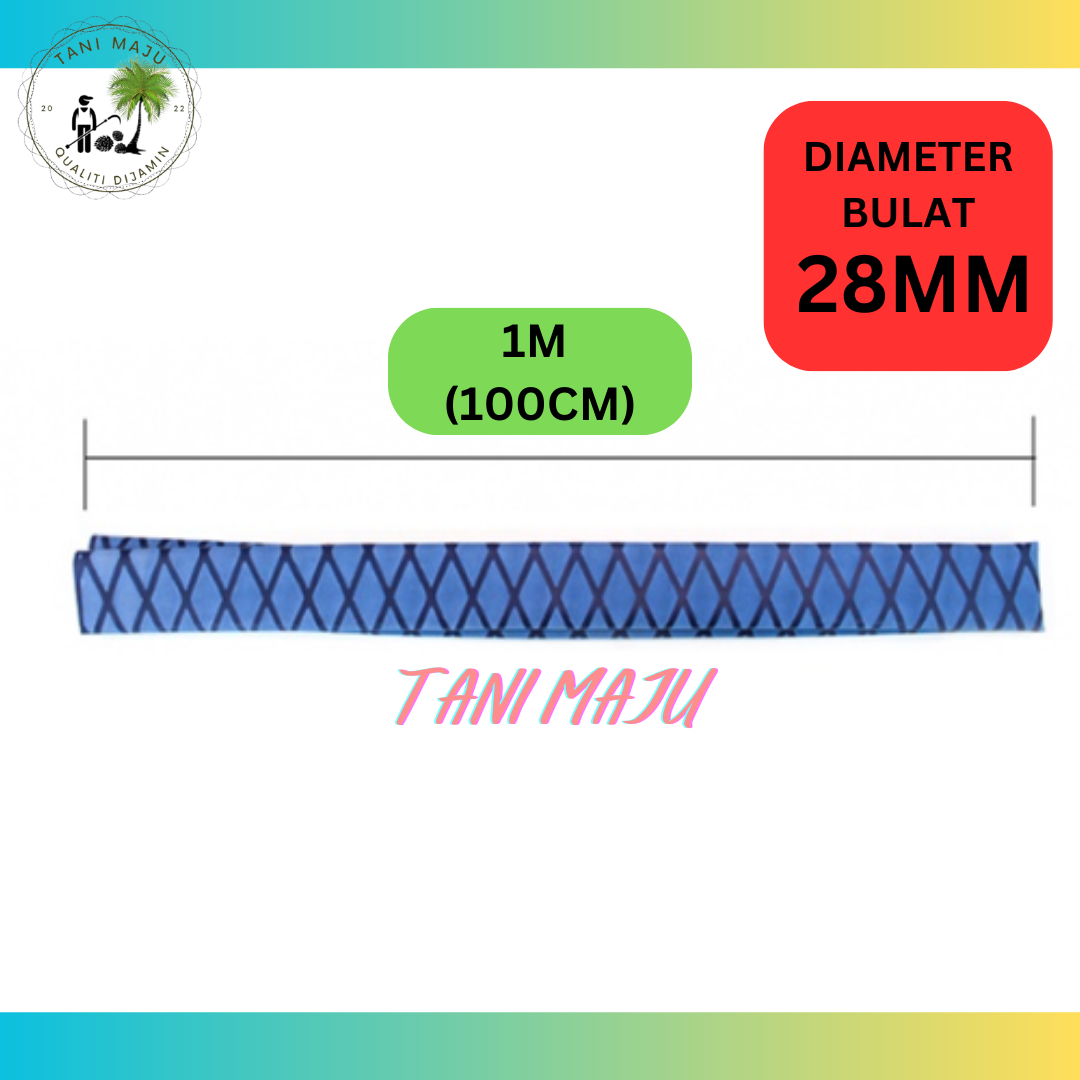 Hulu Pelindung / Heat Shrink Tube / Hulu Sarung / 6 COLOUR / 28MM, 30MM, 35MM (269)