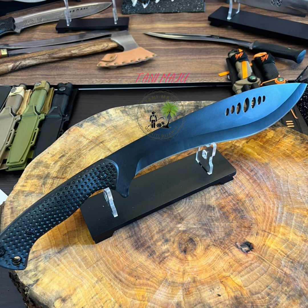 Model 303-305 Pisau Ladang Baja Karbon (Termasuk Sarung) โ 3 Pilihan Bilah