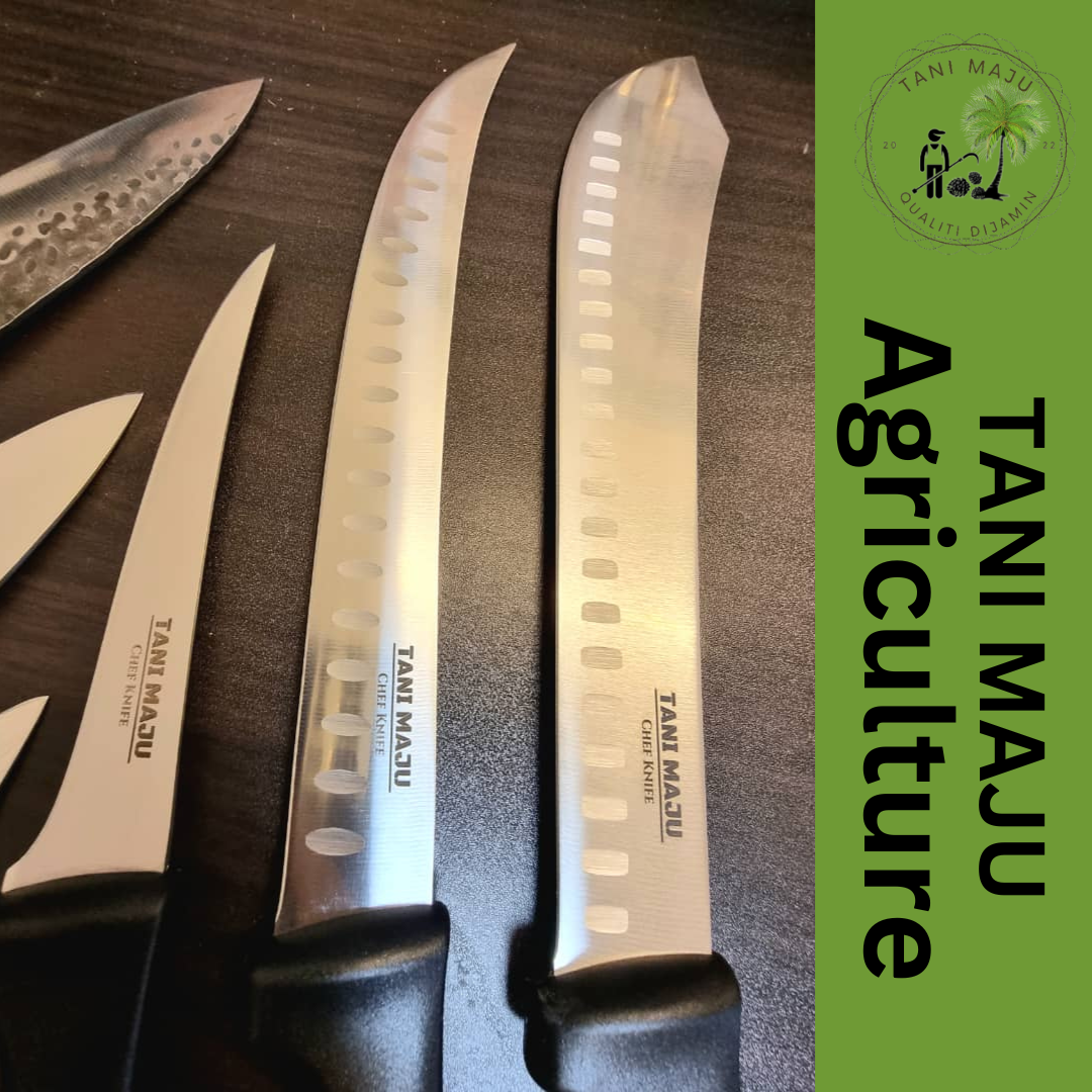 ( Model 372-374 ) Pisau Butcher / Curver Boning Knife