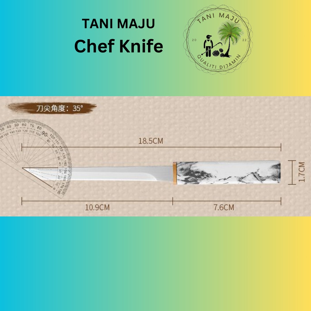 Model 307 Outdoor Knife – Heavy Duty Camping, Kitchen & Fruit Knife