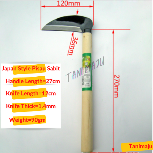 PISAU SABIT DENGAN KAYU BATANG (MODEL 033)