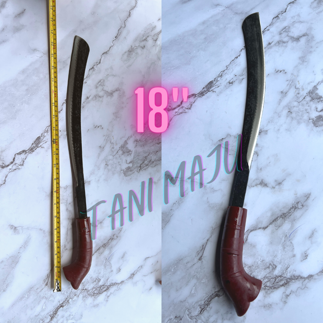 Parang Kayu / Parang Kebun (STEEL) (Model 076-082)