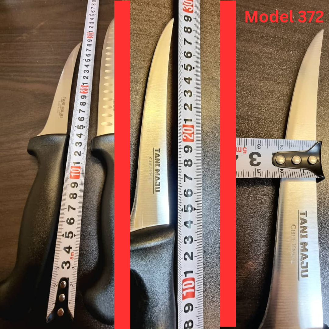 ( Model 372-374 ) Pisau Butcher / Curver Boning Knife
