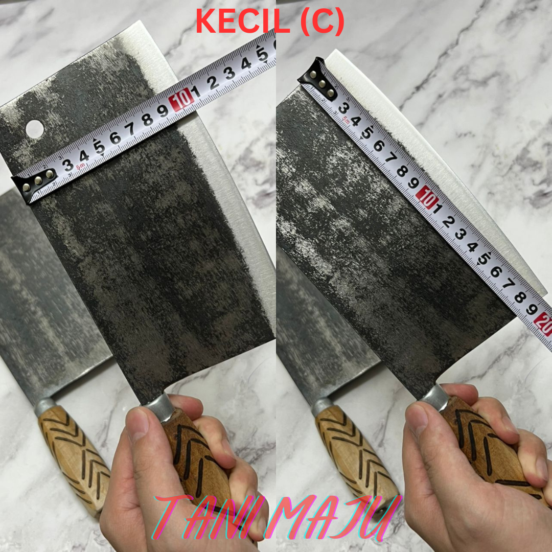 Pisau Dapur (Model C1) / PISAU SAYUR / KITCHEN KNIFE / CHEF KNIFE