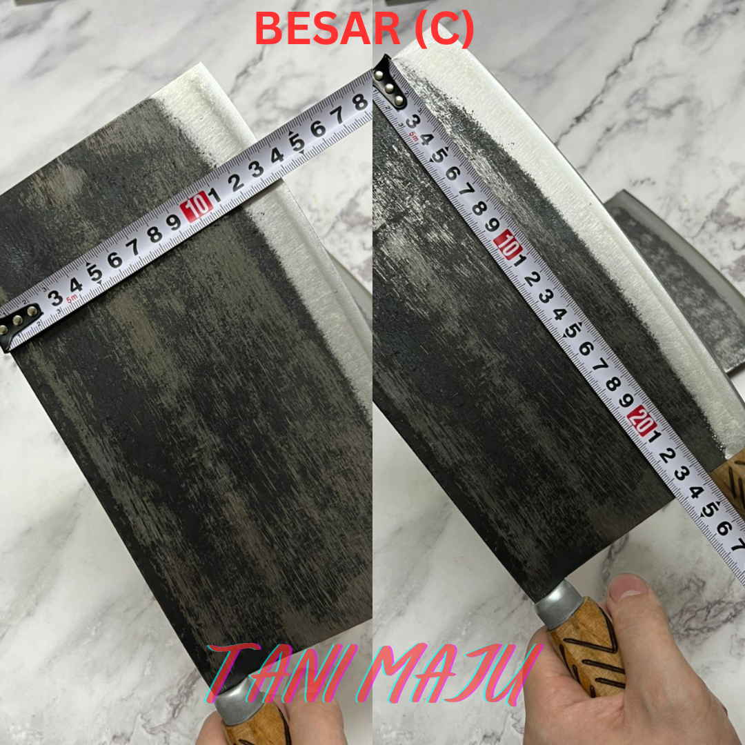 Pisau Dapur (Model C2) / PISAU SAYUR / KITCHEN KNIFE / CHEF KNIFE