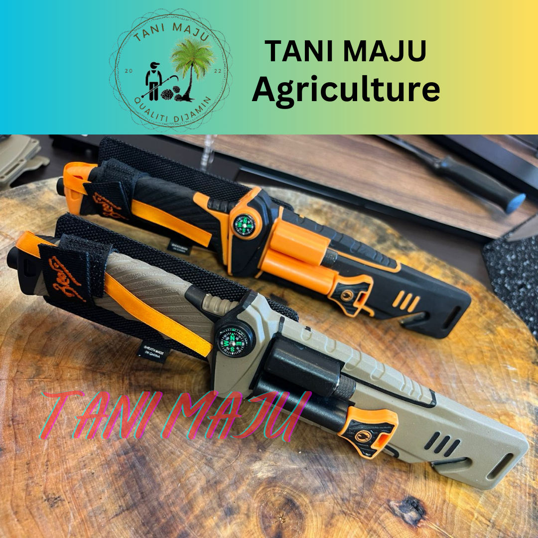 ( Model 296-297 ) Pisau Serbaguna Luar – Kecil, Tajam & Mudah Dibawa (all in 1)