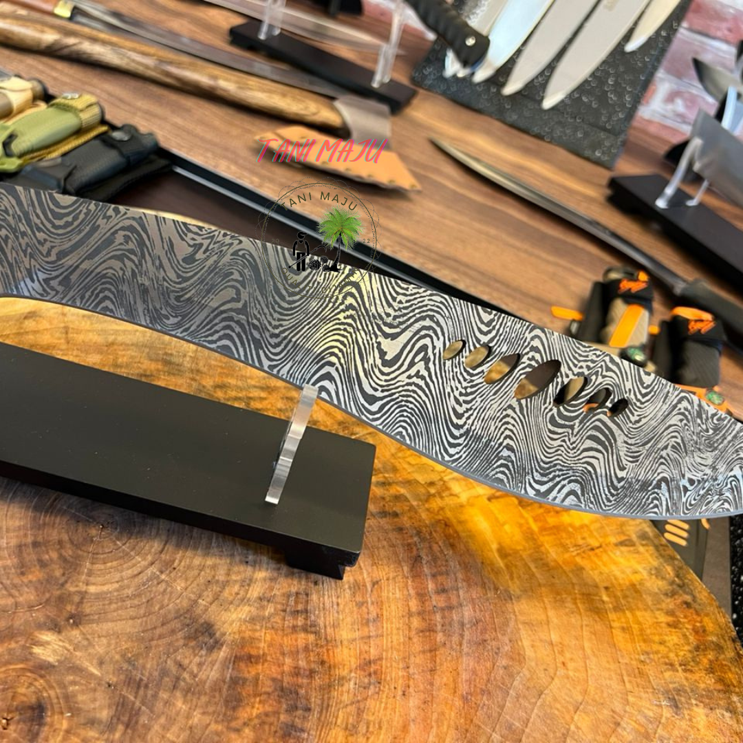 Model 303-305 Pisau Ladang Baja Karbon (Termasuk Sarung) โ 3 Pilihan Bilah