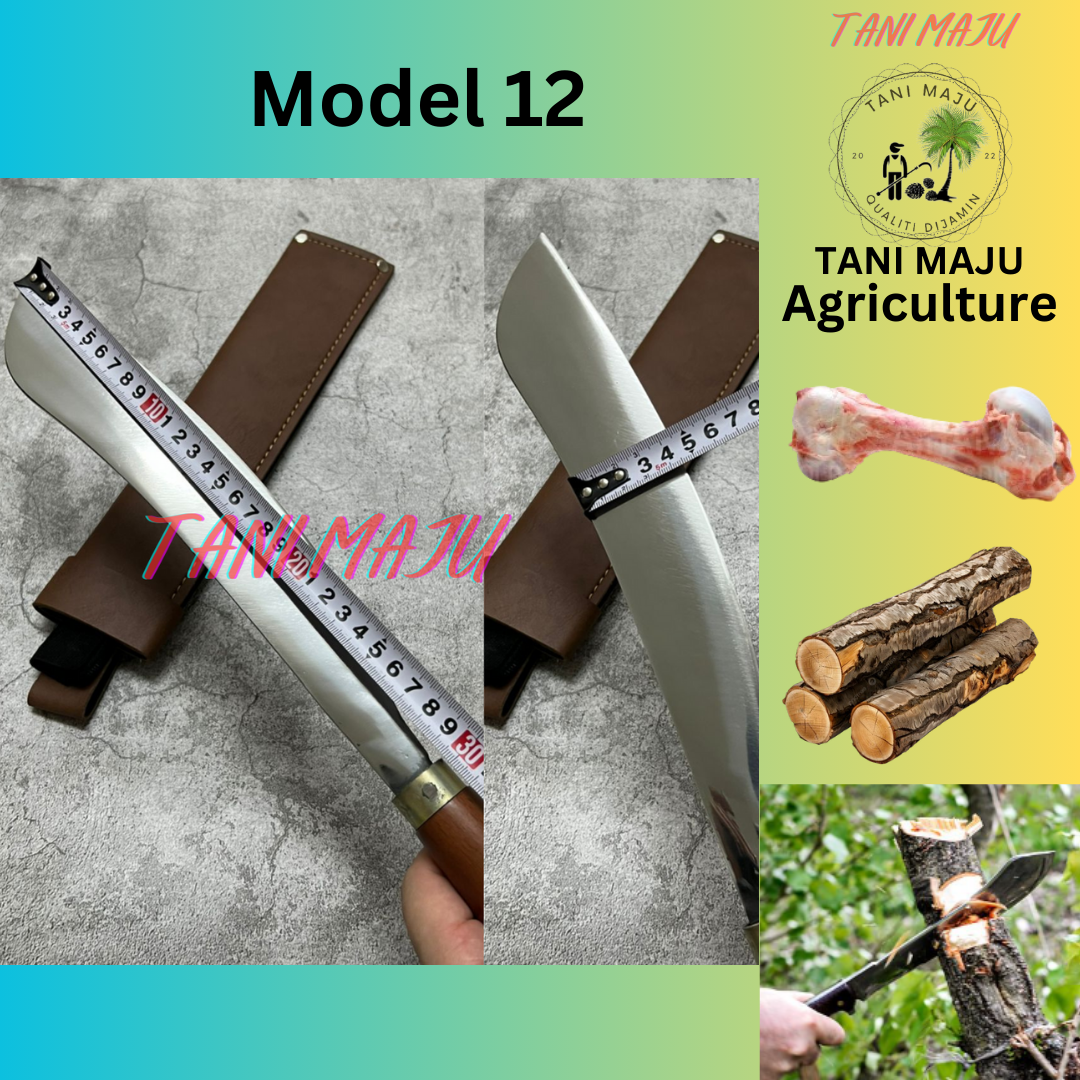PISAU PARANG DUKU CONDONG ( Model: Duku 12 dan Duku 14 )