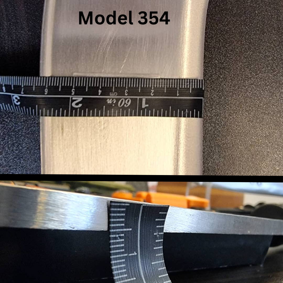 Model (352-354) Parang Bengkok & Lurus Serbaguna – Pisau Ladang, Potong Kayu, Buluh & Rumput (Keluli Karbon & Krom)