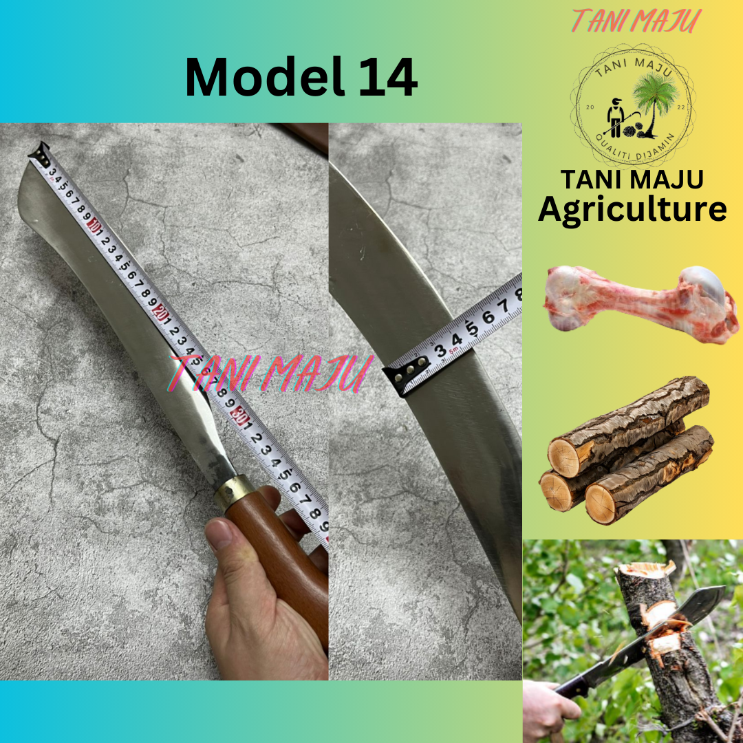 PISAU PARANG DUKU CONDONG ( Model: Duku 12 dan Duku 14 )