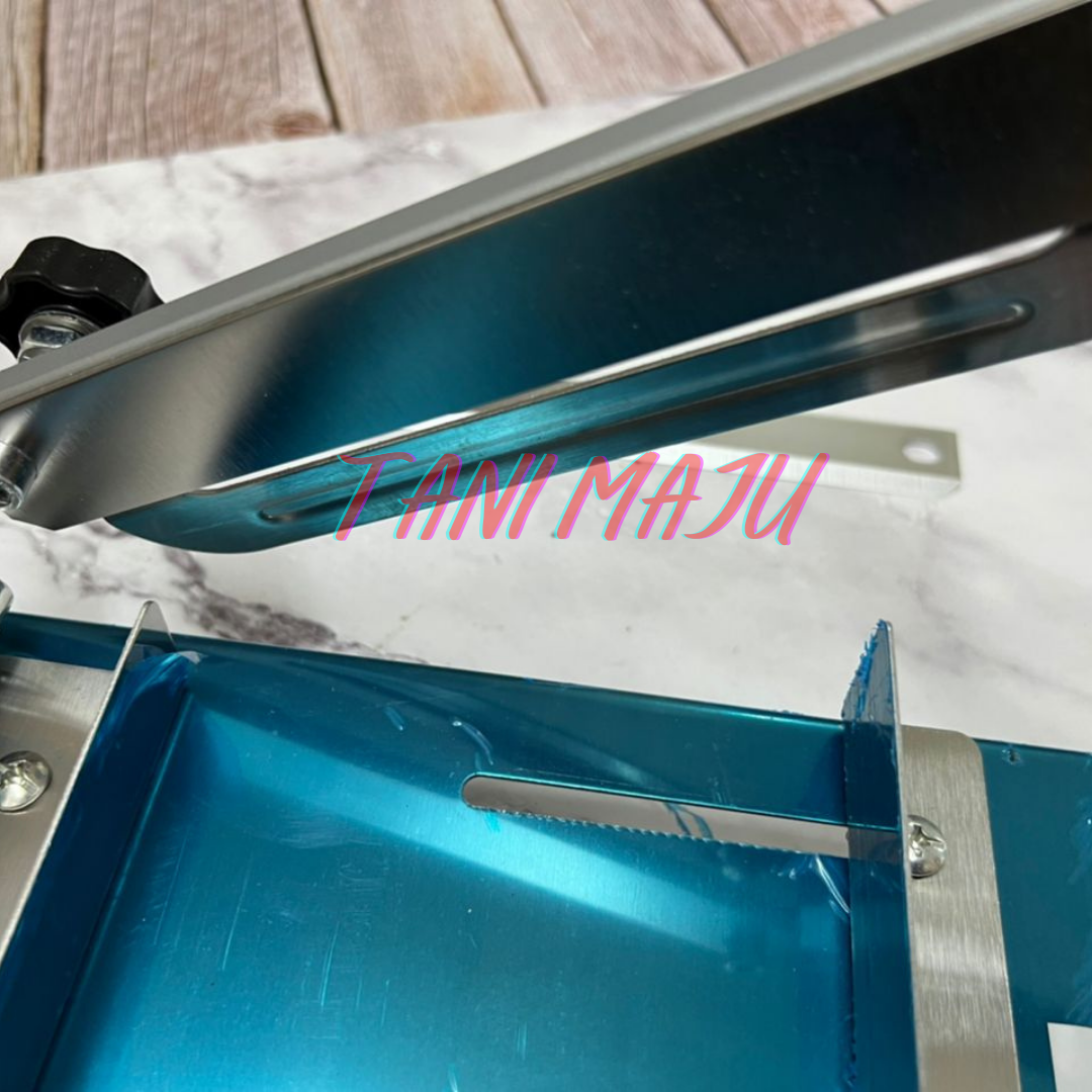 Stainless Steel Meat Slicer Manual Adjustable Frozen Meat High Quality Mutton Beef Mesin Potong Hiris Daging (MODEL 245)