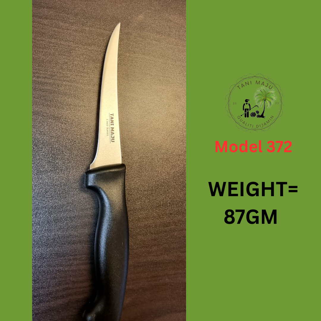 ( Model 372-374 ) Pisau Butcher / Curver Boning Knife