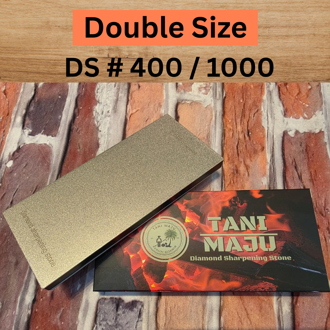Model 415 / Tani Maju / Pengasah Pisau Diamond Stone Anti-Slip | Single / Double Sided | Knife sharpening