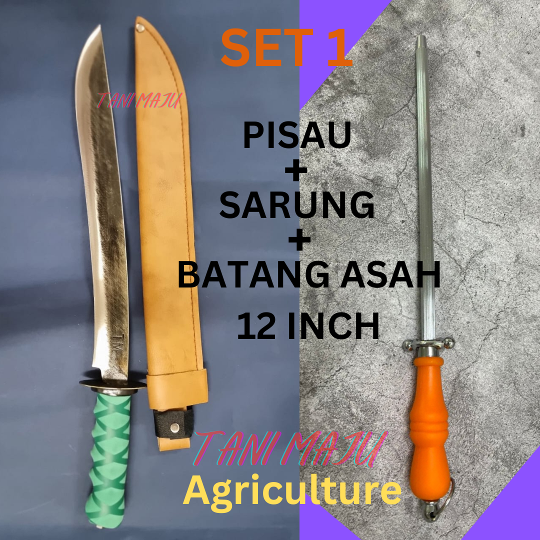 PARANG GOLOK (HULU RAINWBOW + HIJAU COVER) (125.7)