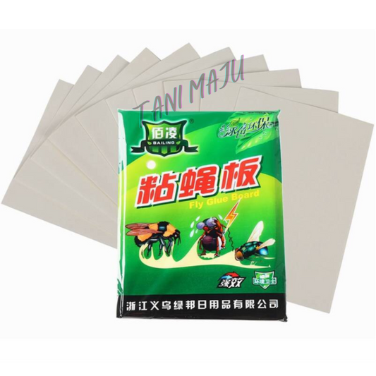Fly Trap Pelekat Lalat 10pcs (Model 236)