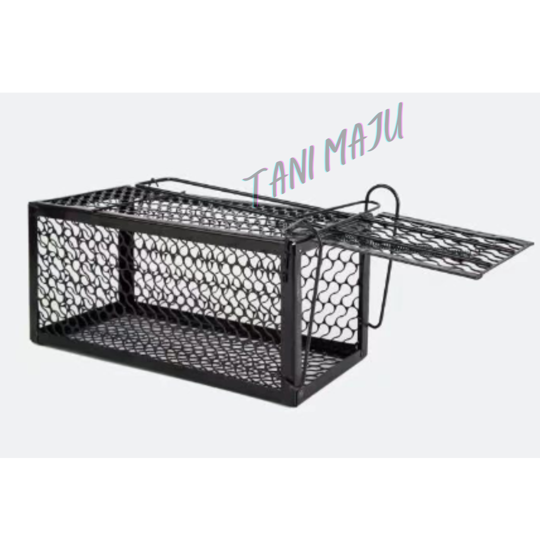 Rat Mouse Trap Cage Metal / Rumah Perangkap Tikus Besi (MELIPAT) (Model 237)