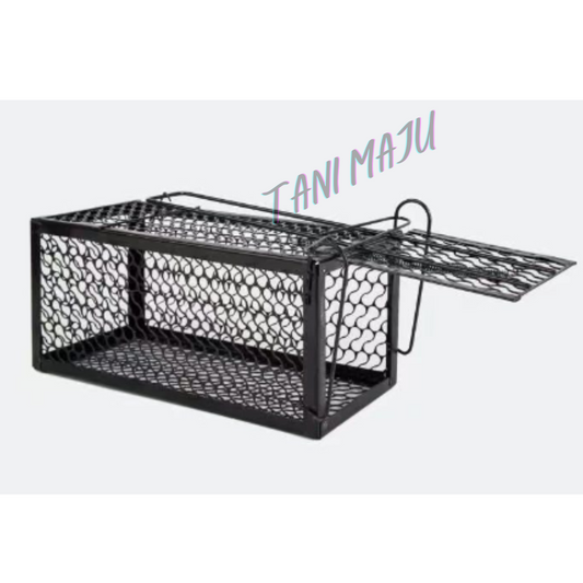 Rat Mouse Trap Cage Metal / Rumah Perangkap Tikus Besi (MELIPAT) (Model 237)
