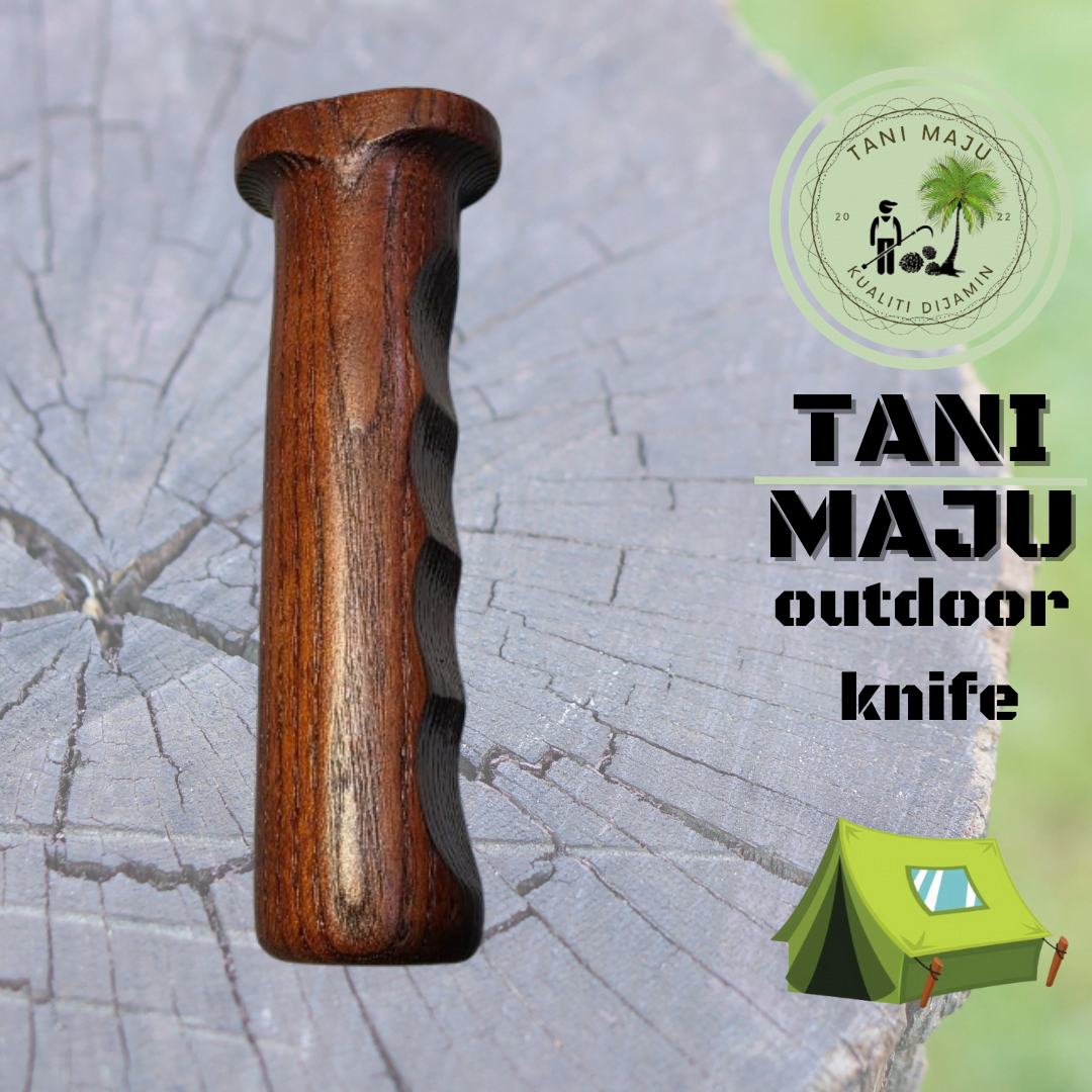 Model 126.1 / Pisau Hulu Kayu / Parang Hulu Kayu / Ash wood + varnish