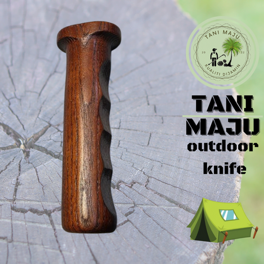 Model 126.1 / Pisau Hulu Kayu / Parang Hulu Kayu / Ash wood + varnish