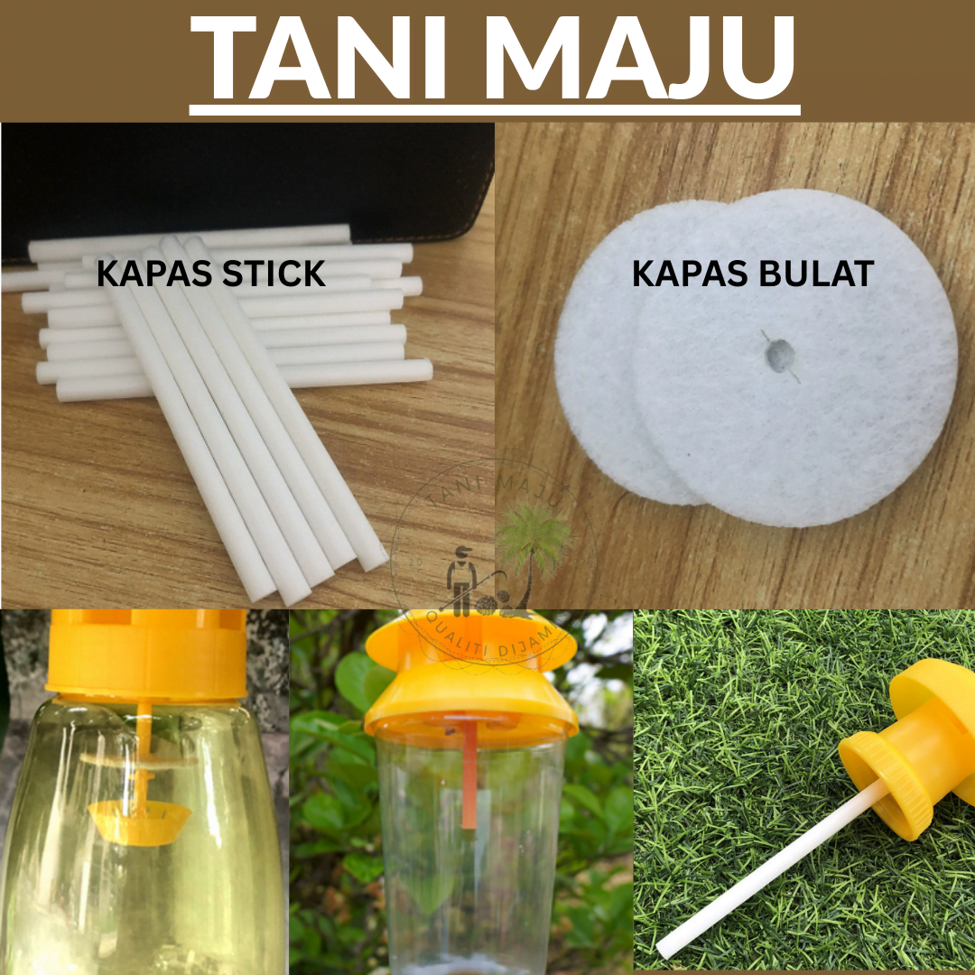 Model 168.2 /Aksesori Umpan Lalat Buah – Batang Kapas / Span Bulat Penyerap Cecair