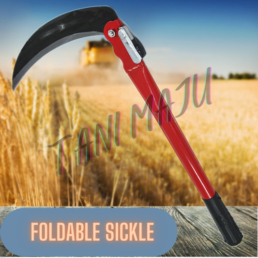 Pisau Sabit Lipat / Foldable Sickle / Sabit Rumput (Model 039.1)