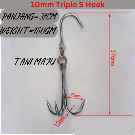 Triple S hook ( Model 038.4.4)