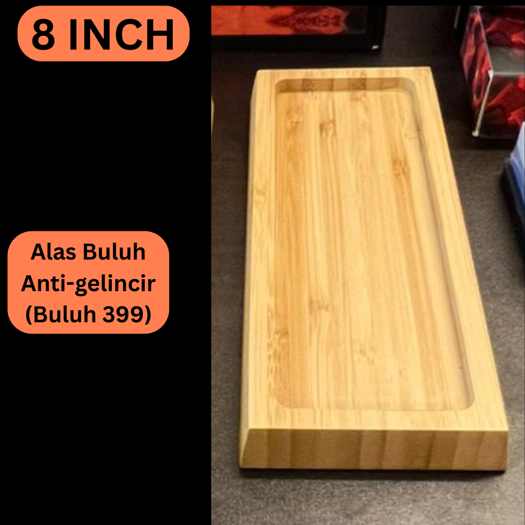 Batu Asah Pisau Dua Sisi Putih (White Corundum) Dengan Tapak & Penentu Sudut – Set Lengkap Alat AsaH