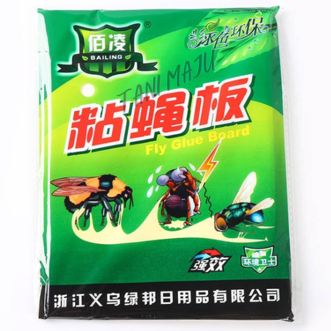 Fly Trap Pelekat Lalat 10pcs (Model 236)
