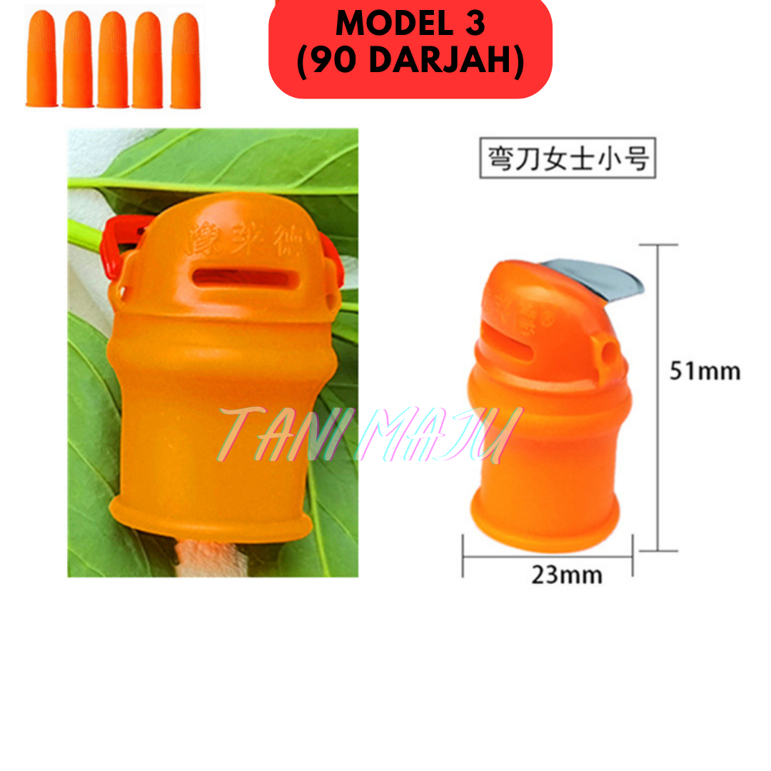 SILICONE THUMB KNIFE / FRUIT PICKER / JARI PEMOTONG (Model 166-166.2)