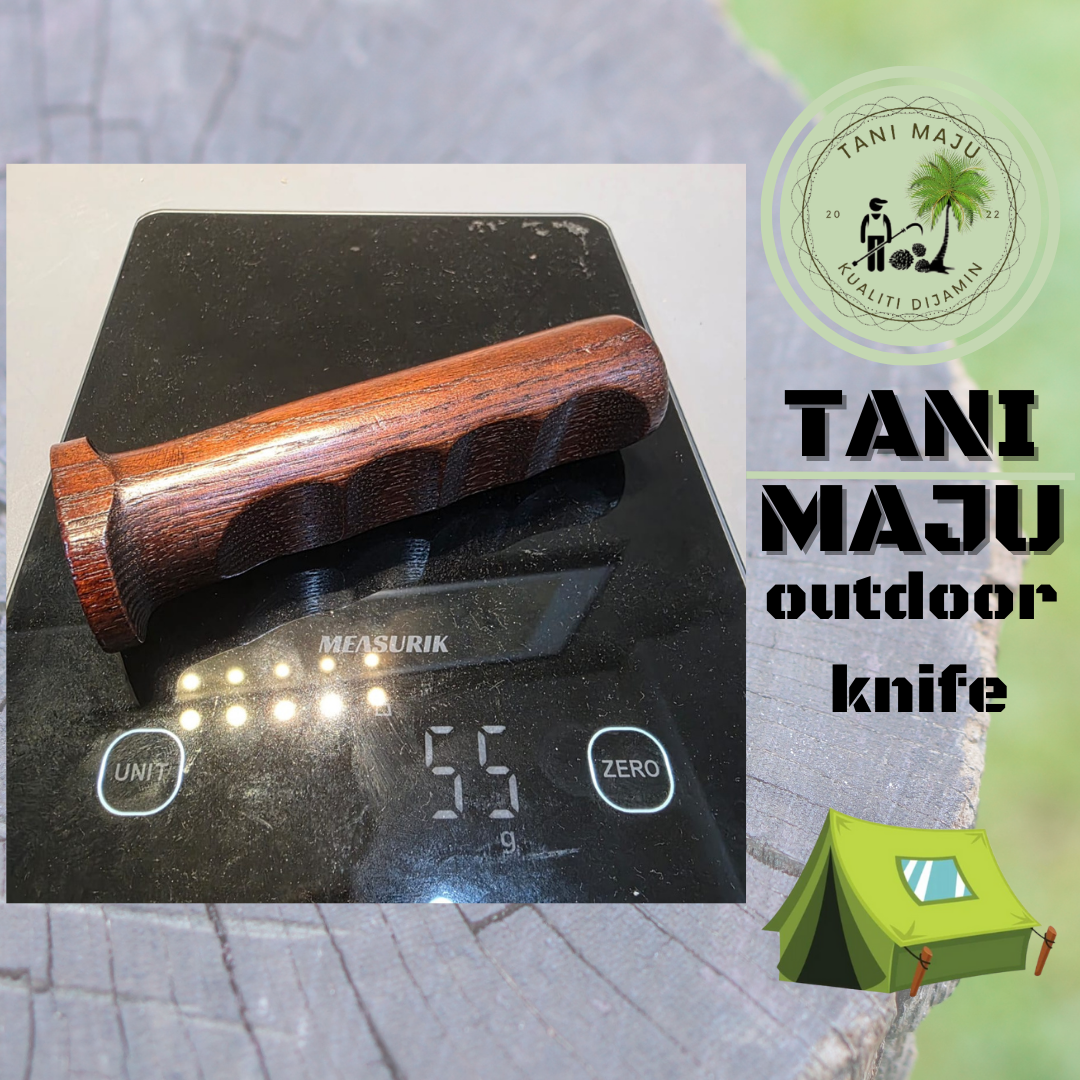 Model 126.1 / Pisau Hulu Kayu / Parang Hulu Kayu / Ash wood + varnish