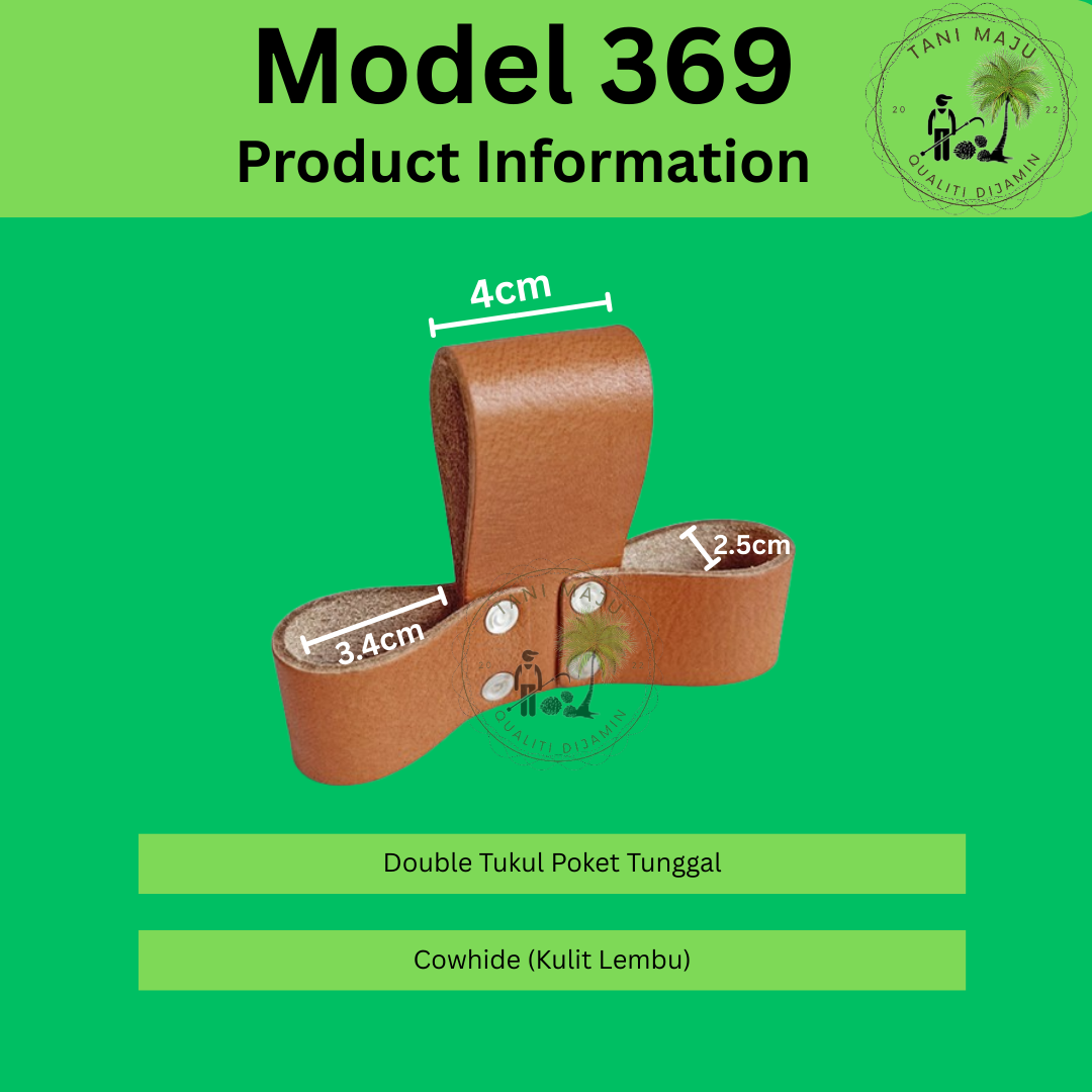 Model 368  / Gantungan Tukul / Sarung Gantung Kapak Pertukangan / Beg Pinggang / Single / Double