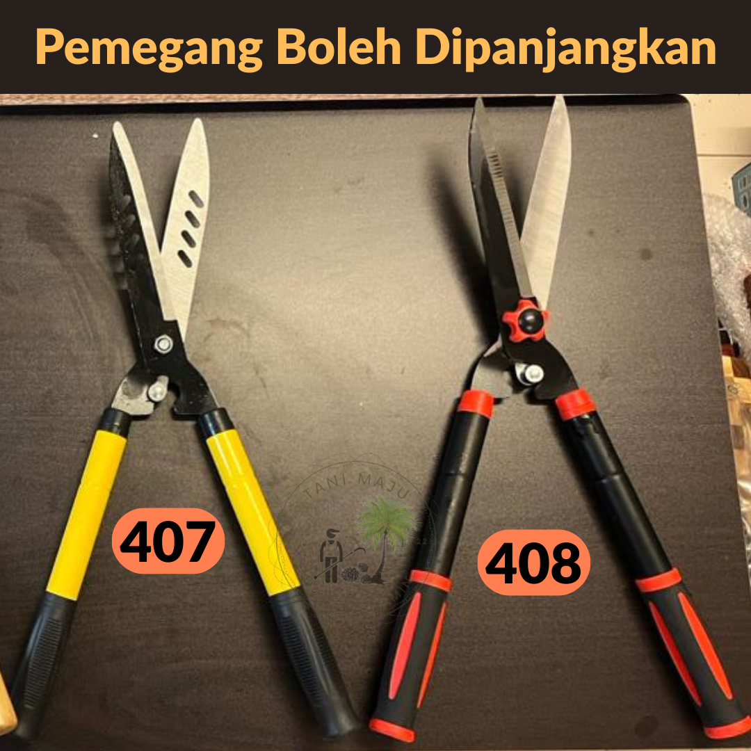 Model 405-408 / Gunting Pemangkas Pokok Buah &SK5 | Gunting Teleskopik & Tidak Teleskopik | Alat Kebun Potong Rumput