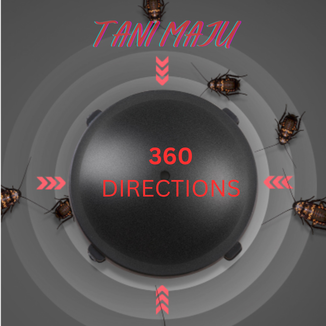 【Japan Imported】 12pcs/Box Cockroach Catch Room Black Box Trap Killer Non-toxic Safe/ Japanese Kill Cockroach / (Model 259)