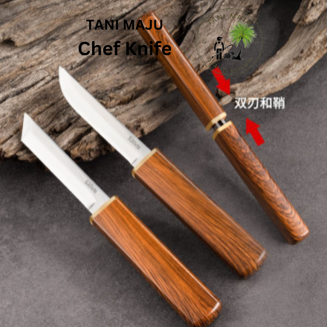Pisau Lipat Outdoor Anti-Gelincir | Keluli Tahan Karat | Banyak Pilihan Model / Mixed