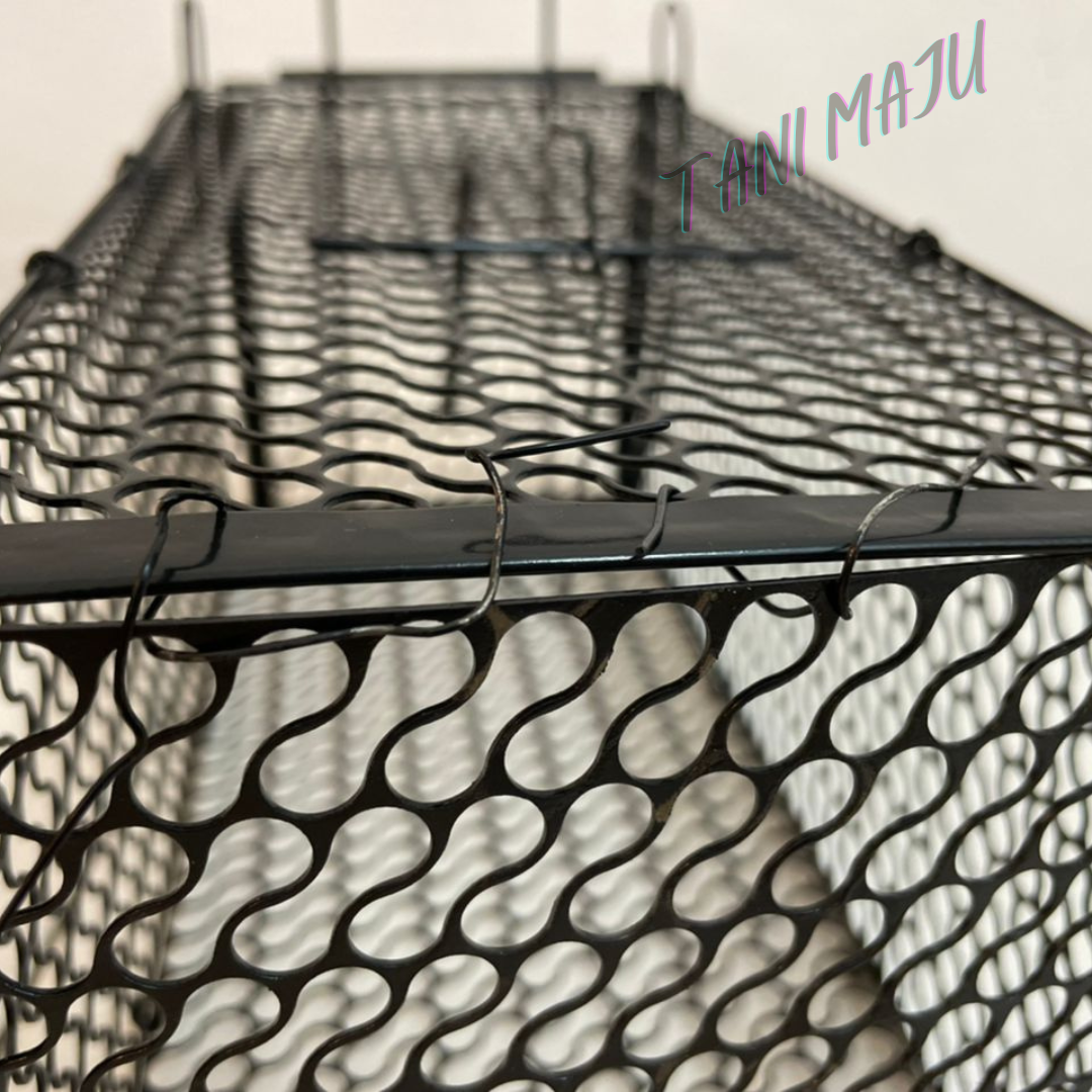 Rat Mouse Trap Cage Metal / Rumah Perangkap Tikus Besi (MELIPAT) (Model 237)