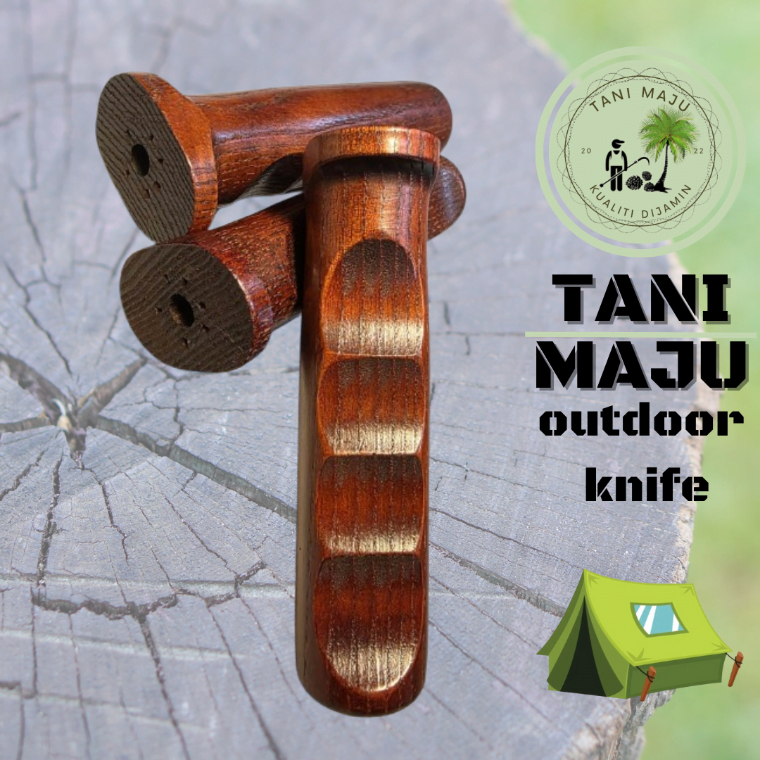 Model 126.1 / Pisau Hulu Kayu / Parang Hulu Kayu / Ash wood + varnish