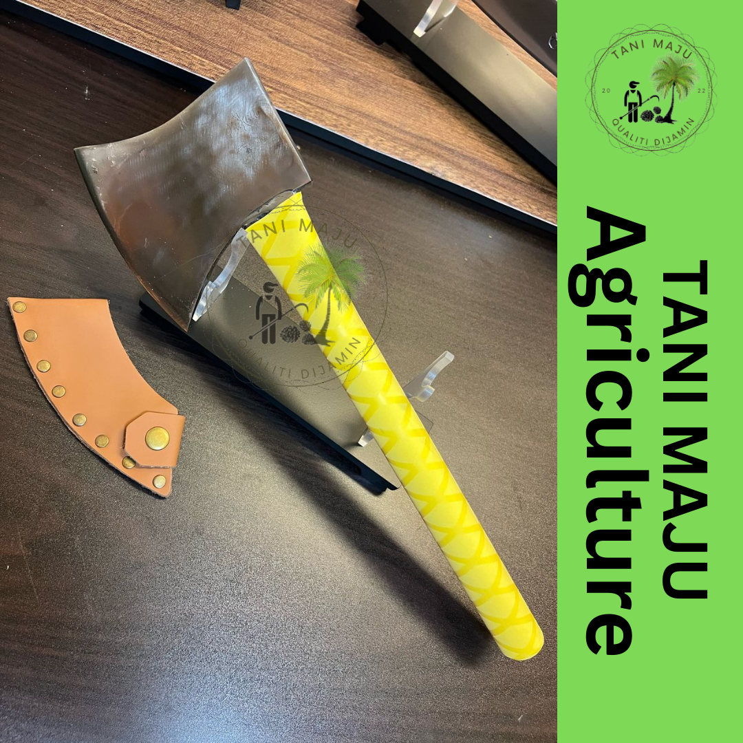 Model 060.1 / TANI MAJU / KTICHEN KNIFE / AXES Bone / Tulang Kapak