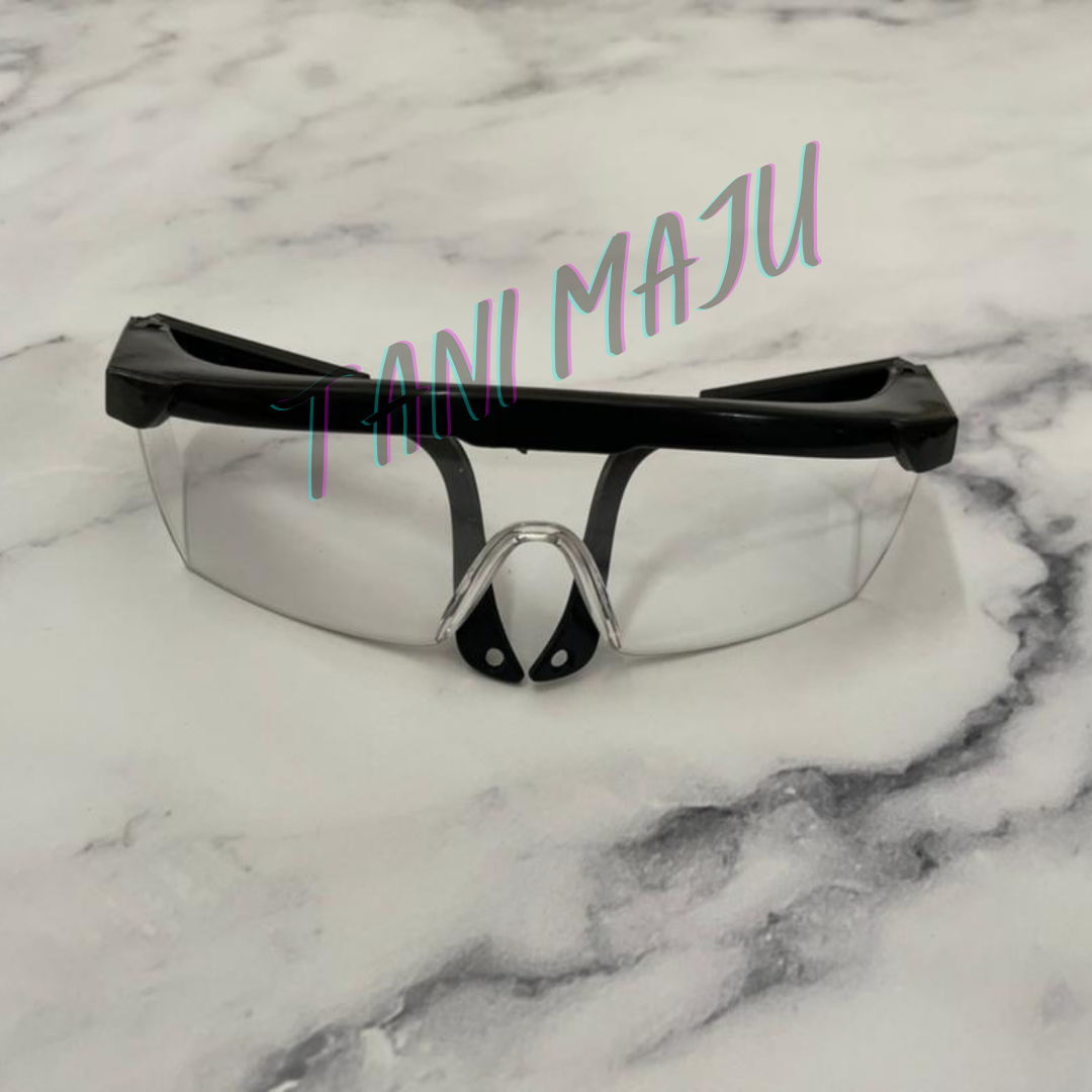 Anti Frog Eyes Protective Safety Glasses Spectacles Protection Goggles Eyewear Workshop Cermin Mata Kerja C007