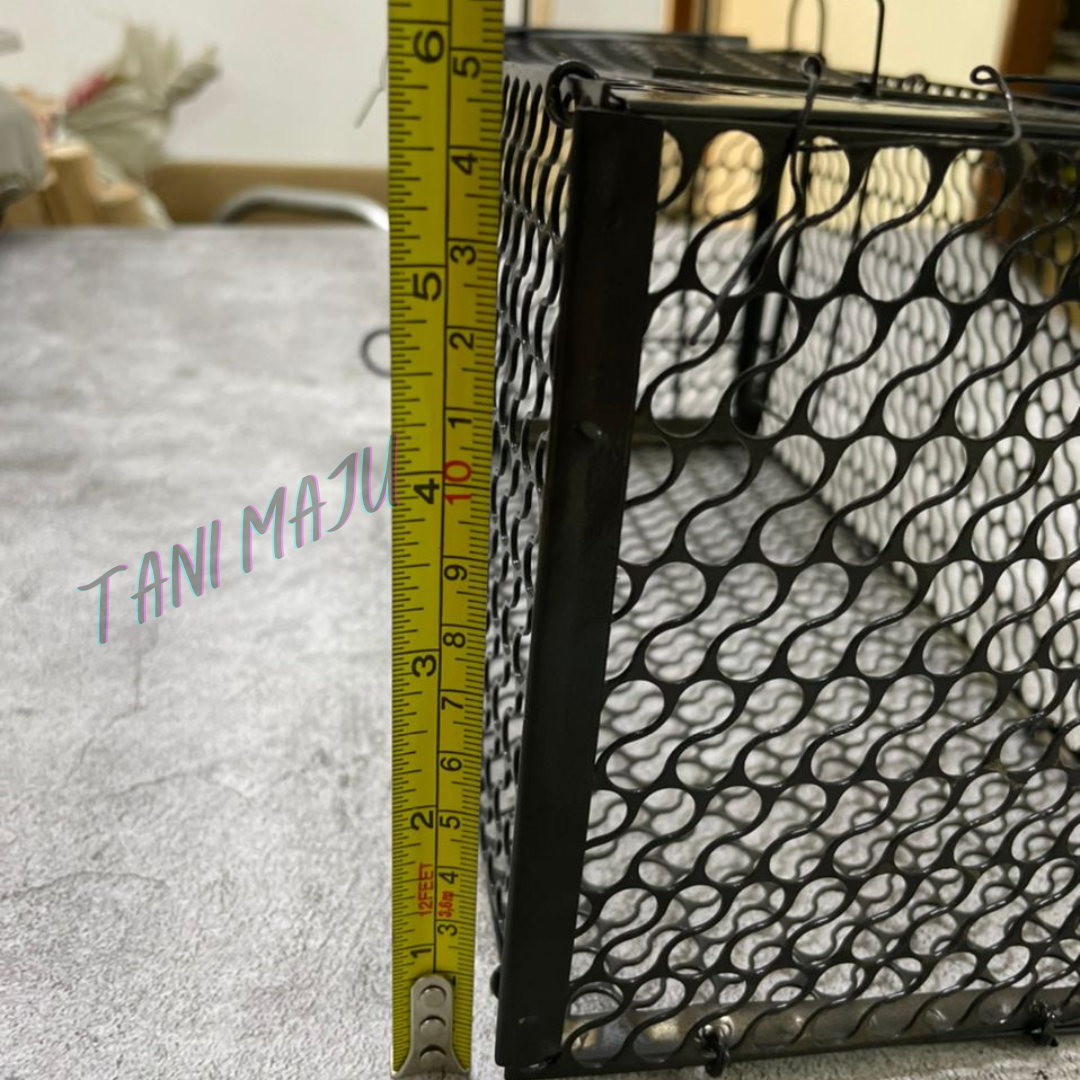 Rat Mouse Trap Cage Metal / Rumah Perangkap Tikus Besi (MELIPAT) (Model 237)