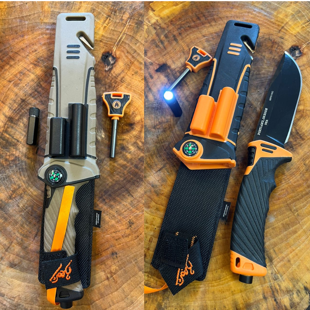 ( Model 296-297 ) Pisau Serbaguna Luar – Kecil, Tajam & Mudah Dibawa (all in 1)