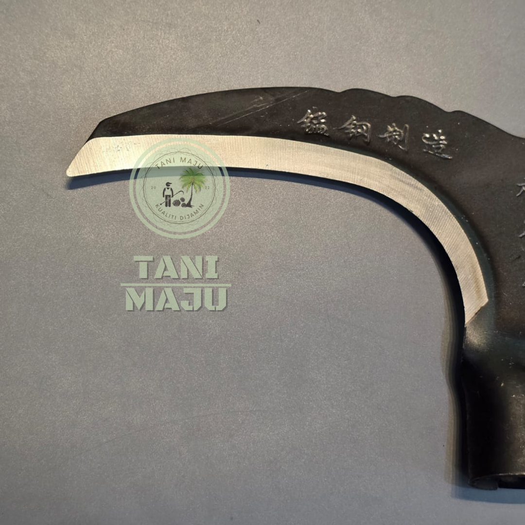 Model (423-424) Sabit Dua Mata Bertangkai Kayu | Alat Kebun & Pertanian Serbaguna