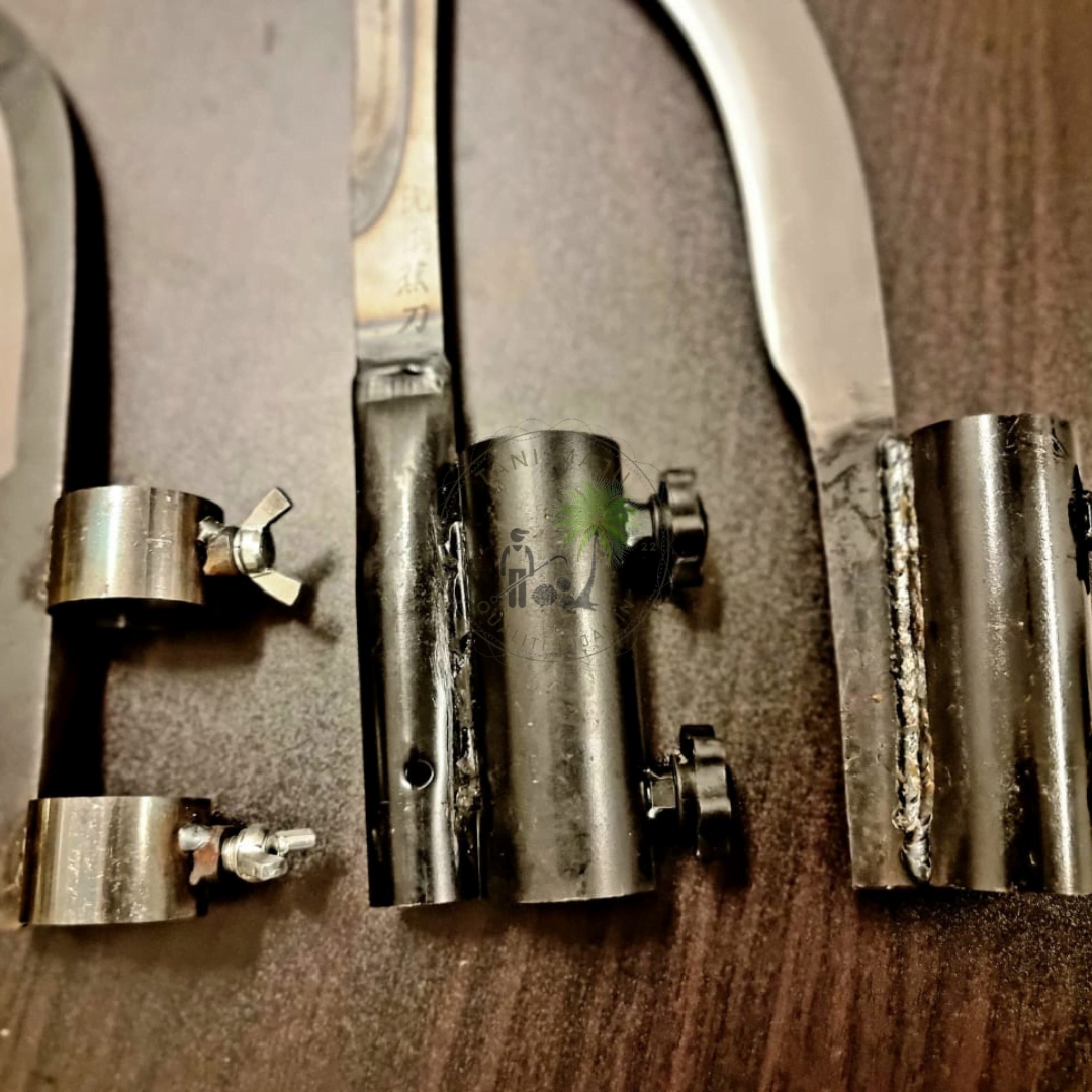 Model 122.1-122.3 / Sabit Lock Pisau / MODEL Spring Steel, Carbon Steel,  Besi /SABIT PISANG / RUMPUT / BUAH