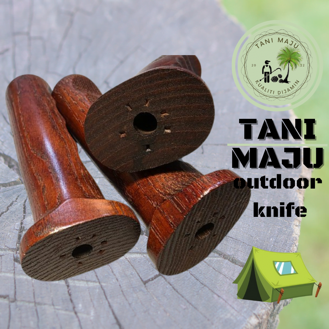 Model 126.1 / Pisau Hulu Kayu / Parang Hulu Kayu / Ash wood + varnish