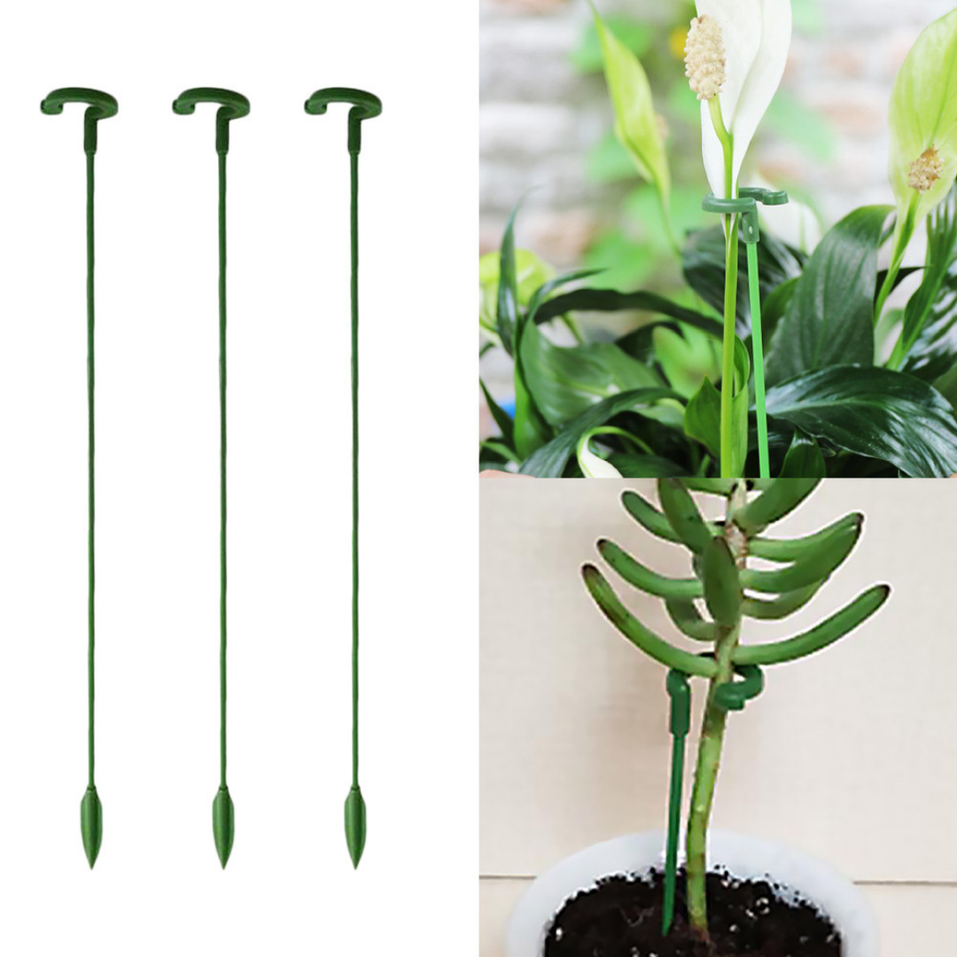 Flower Plant Metal Support Stand Bonsai Stake Backyard  /Garden Tool  Support Ring Climbing Plant Stick Pole (Model 167)