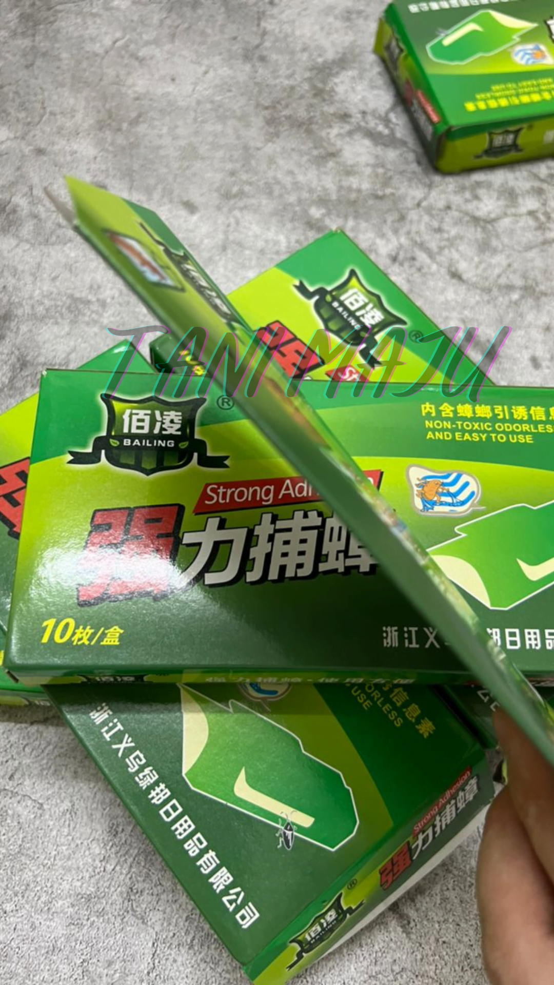Extra Strong Adhesive Cockroach House Lizard Glue Sticky Trap / Umpan Perangkap Cicak Lipas / 壁虎蟑螂屋 / (Model 232)232