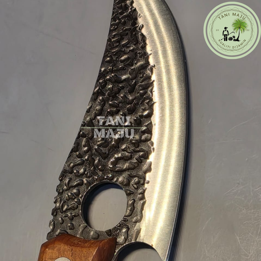 Model 467 / Pisau Dapur Premium 6 Inch Keluli Tahan Karat Handle Kayu Tajam Tahan Lama Serbaguna Kitchen Knife