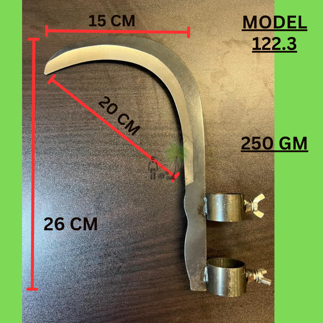 Model 122.1-122.3 / Sabit Lock Pisau / MODEL Spring Steel, Carbon Steel,  Besi /SABIT PISANG / RUMPUT / BUAH