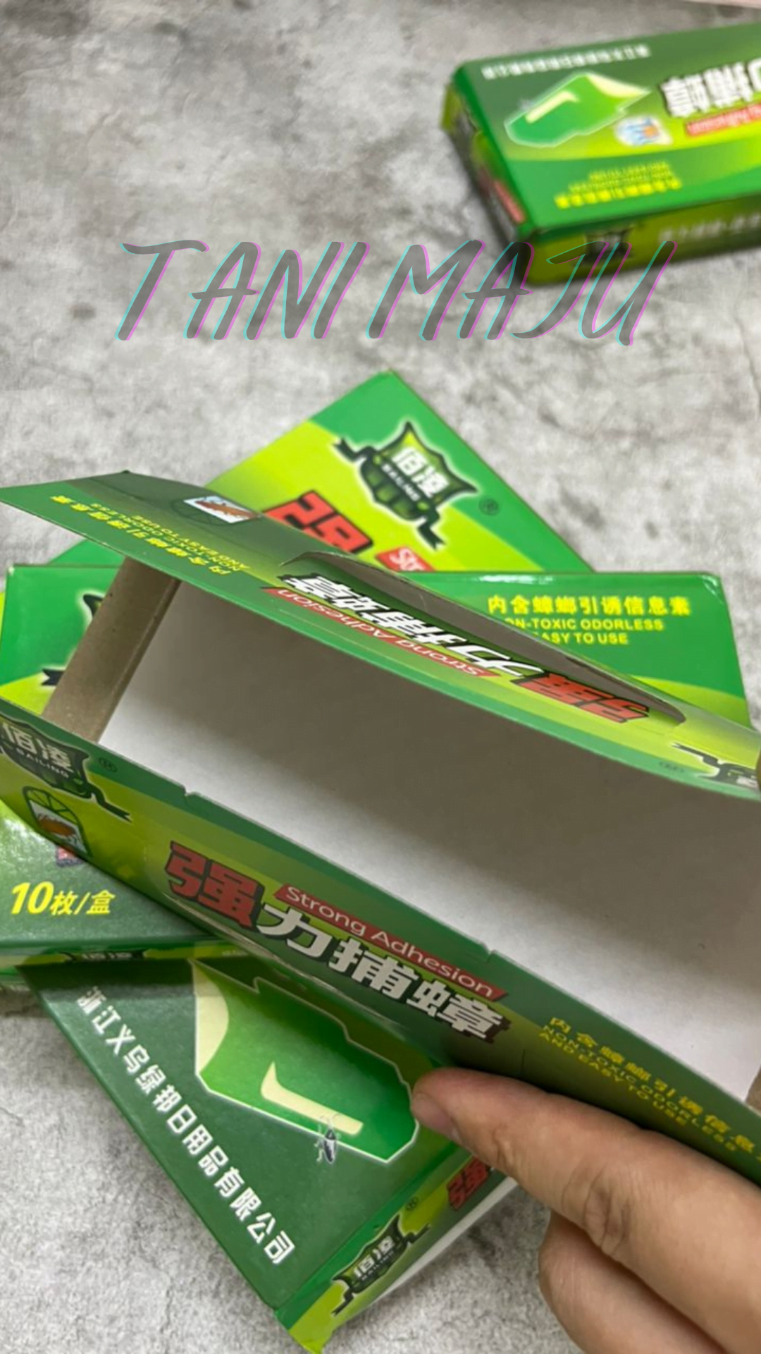 Extra Strong Adhesive Cockroach House Lizard Glue Sticky Trap / Umpan Perangkap Cicak Lipas / 壁虎蟑螂屋 / (Model 232)232